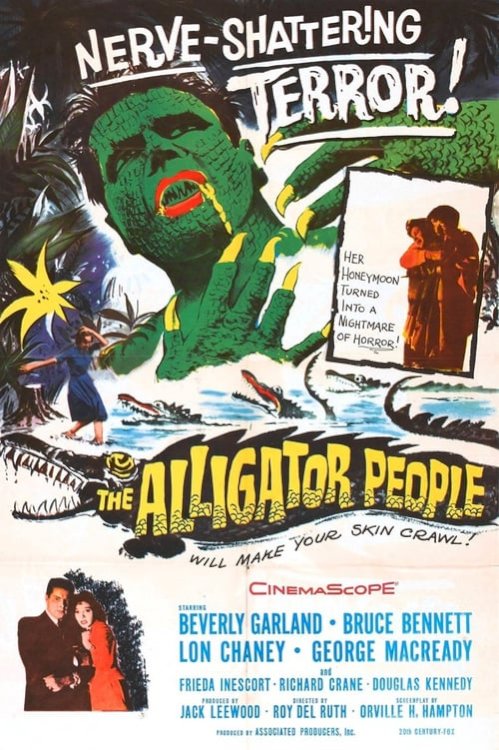 The Alligator People - Movie Poster The Alligator People - Movie Poster