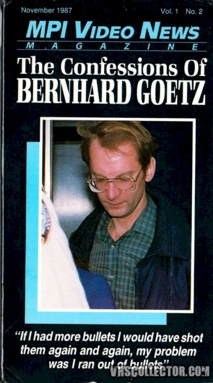 The Confessions of Bernhard Goetz - Movie Poster The Confessions of Bernhard Goetz - Movie Poster