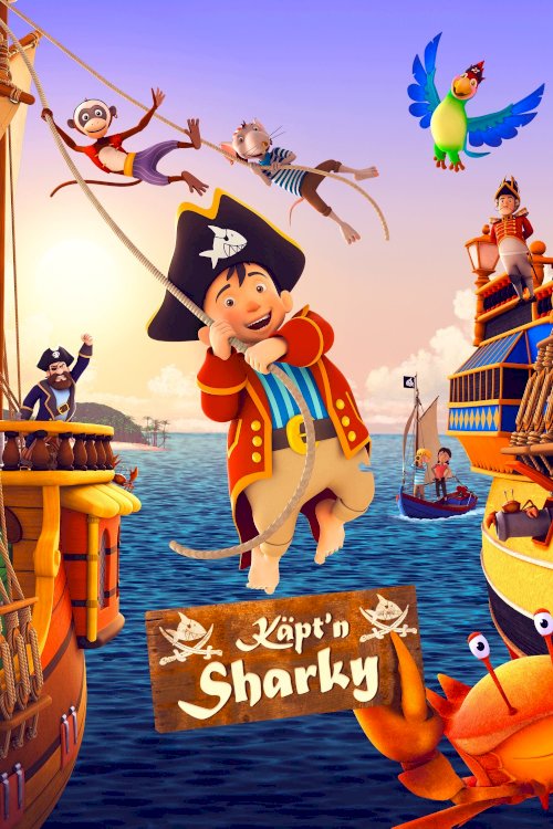 Capt'n Sharky - Movie Poster Capt'n Sharky - Movie Poster