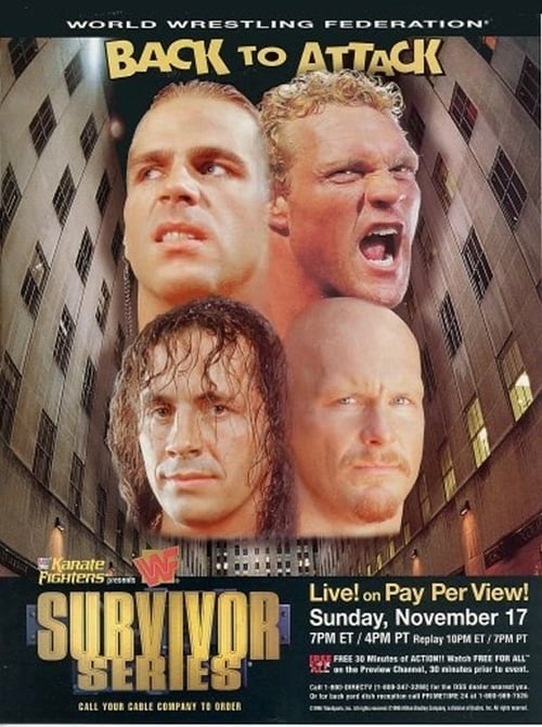 WWE Survivor Series 1996 - Movie Poster WWE Survivor Series 1996 - Movie Poster