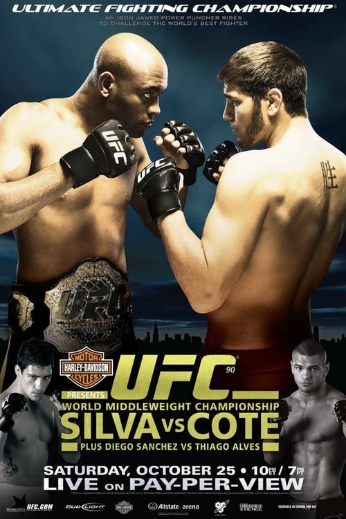 UFC 90: Silva vs. Cote - Movie Poster UFC 90: Silva vs. Cote - Movie Poster
