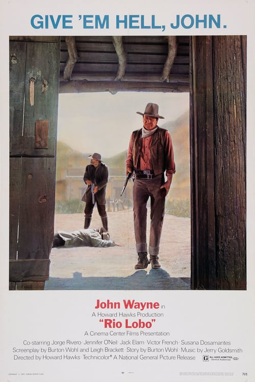 Rio Lobo - Movie Poster Rio Lobo - Movie Poster