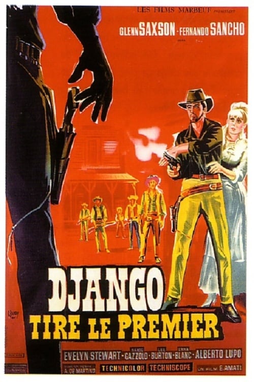 Django Shoots First - Movie Poster Django Shoots First - Movie Poster