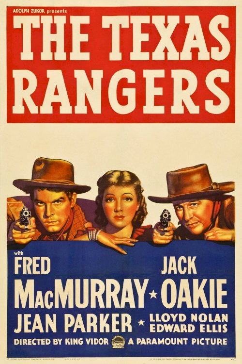 The Texas Rangers - Movie Poster