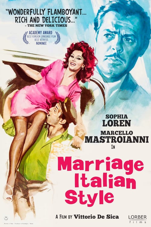 Marriage Italian Style - Movie Poster Marriage Italian Style - Movie Poster