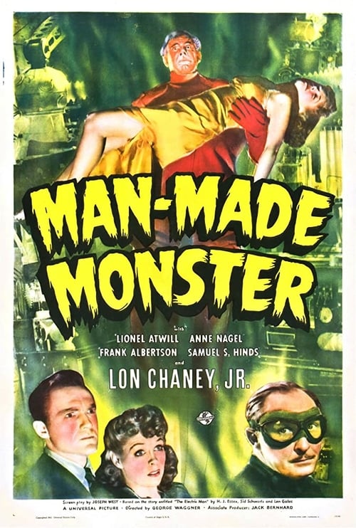 Man-Made Monster - Movie Poster Man-Made Monster - Movie Poster