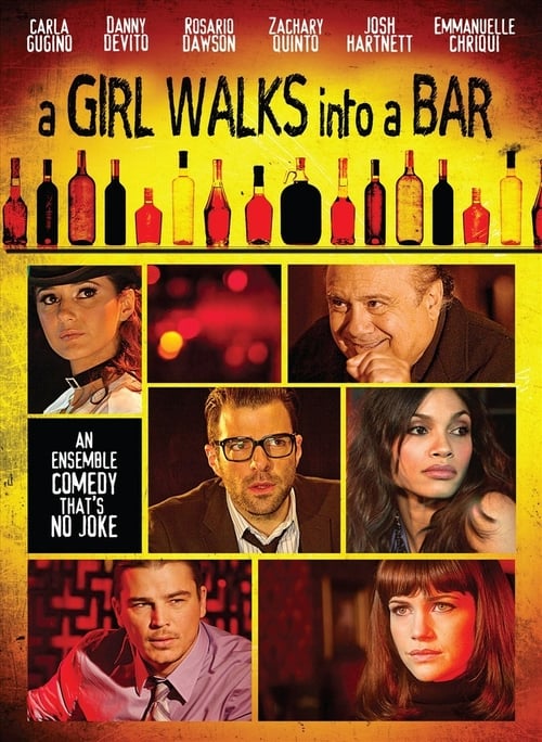 Girl Walks Into a Bar - Movie Poster Girl Walks Into a Bar - Movie Poster