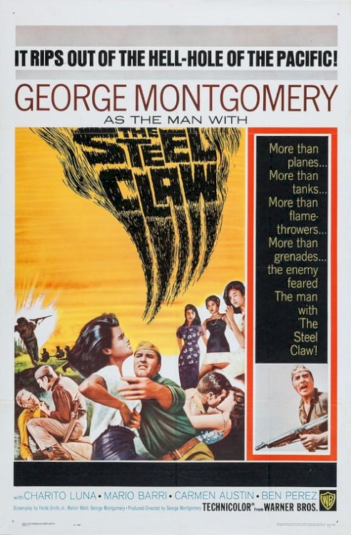 The Steel Claw - Movie Poster The Steel Claw - Movie Poster