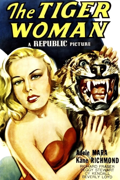 The Tiger Woman - Movie Poster The Tiger Woman - Movie Poster