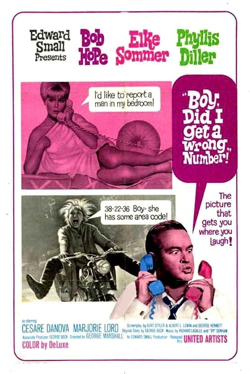 Boy, Did I Get a Wrong Number! - Movie Poster Boy, Did I Get a Wrong Number! - Movie Poster
