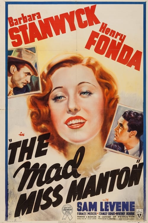 The Mad Miss Manton - Movie Poster The Mad Miss Manton - Movie Poster