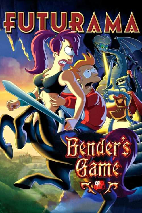 Futurama: Bender's Game - Movie Poster Futurama: Bender's Game - Movie Poster