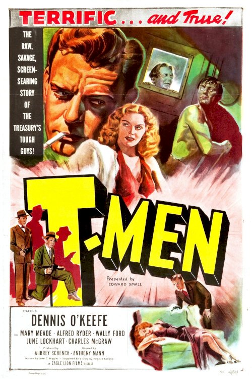 T-Men - Movie Poster T-Men - Movie Poster