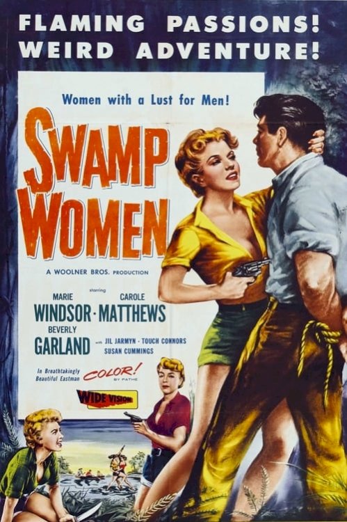Swamp Women - Movie Poster Swamp Women - Movie Poster