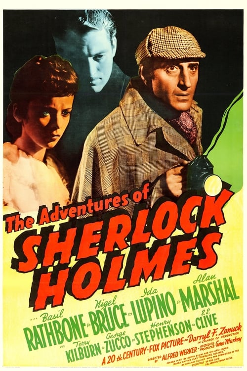 The Adventures of Sherlock Holmes - Movie Poster The Adventures of Sherlock Holmes - Movie Poster