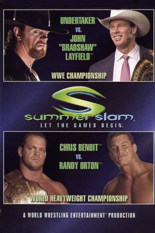 WWE SummerSlam 2004 - Movie Poster WWE SummerSlam 2004 - Movie Poster