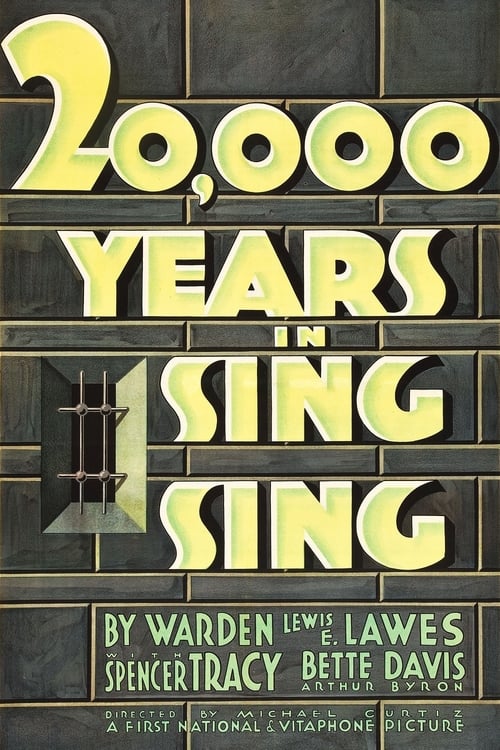 20,000 Years in Sing Sing - Movie Poster 20,000 Years in Sing Sing - Movie Poster