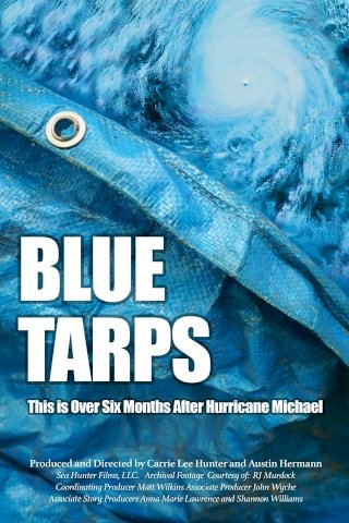 Blue Tarps - Movie Poster Blue Tarps - Movie Poster