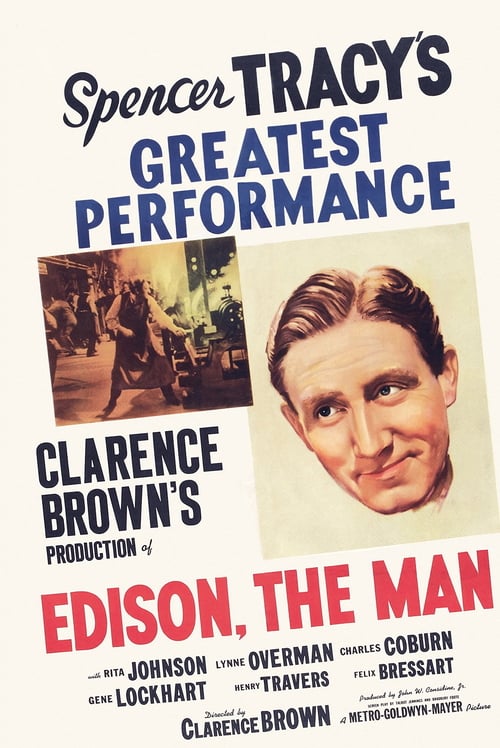 Edison, the Man - Movie Poster