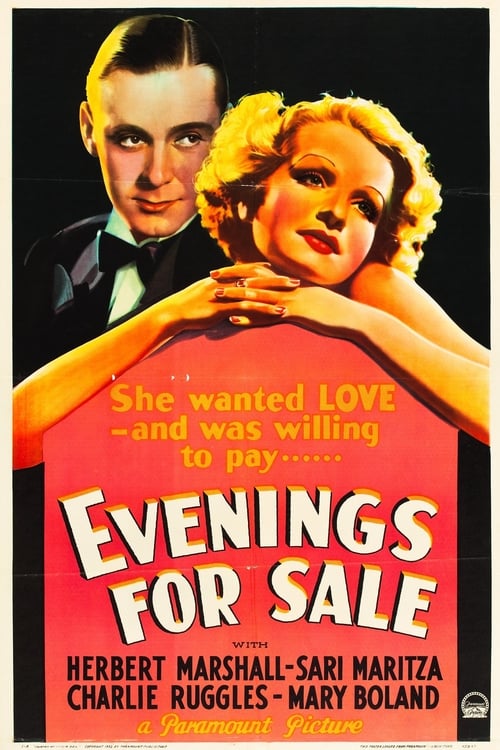 Evenings for Sale - Movie Poster Evenings for Sale - Movie Poster