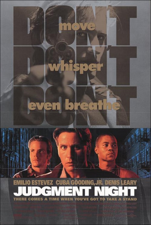 Judgment Night - Movie Poster Judgment Night - Movie Poster