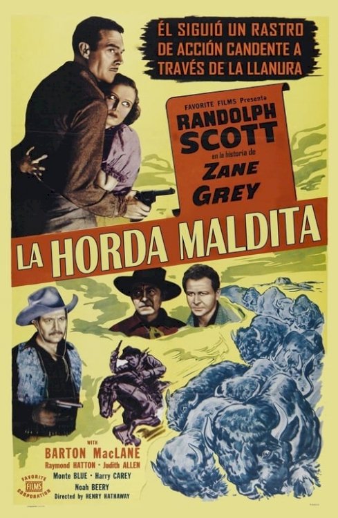 The Thundering Herd - Movie Poster The Thundering Herd - Movie Poster