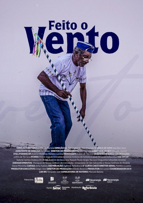 Feito o Vento - Movie Poster Feito o Vento - Movie Poster