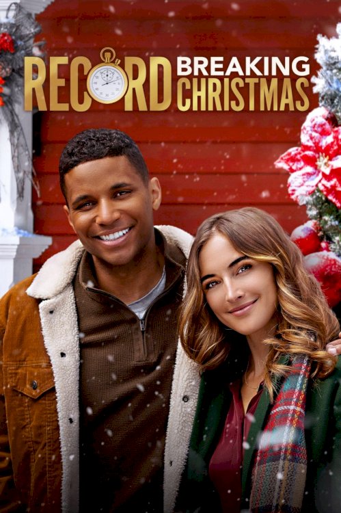 Record Breaking Christmas - Movie Poster Record Breaking Christmas - Movie Poster