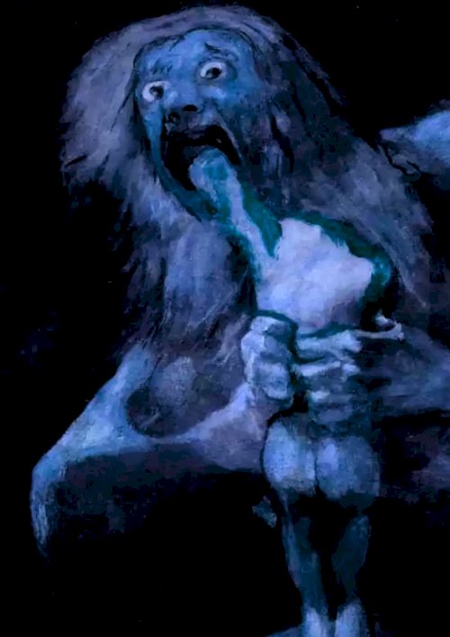 Saturn Devouring His Daughter - Movie Poster Saturn Devouring His Daughter - Movie Poster