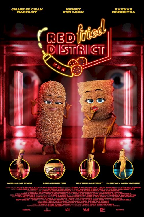 Red Fried District - Movie Poster Red Fried District - Movie Poster