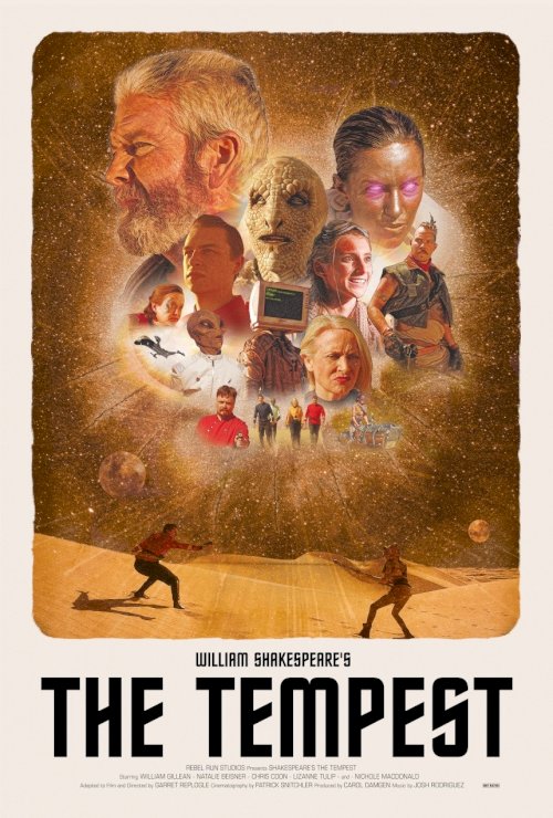 William Shakespeare's The Tempest - Movie Poster William Shakespeare's The Tempest - Movie Poster