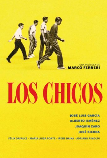 Los chicos - Movie Poster Los chicos - Movie Poster