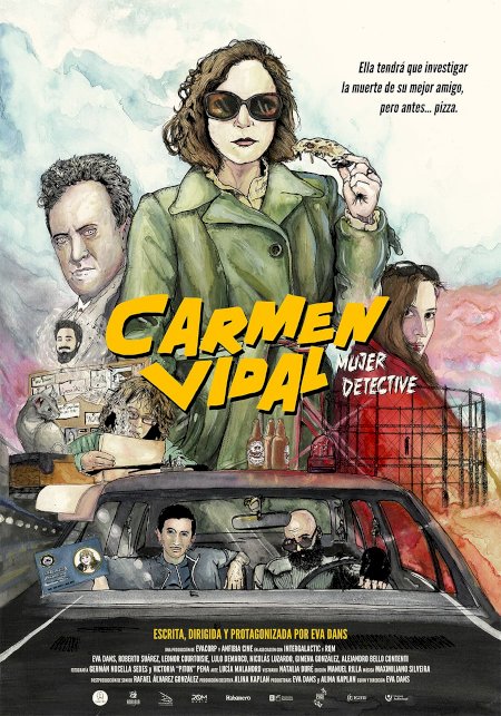 Carmen Vidal, mujer detective - Movie Poster Carmen Vidal, mujer detective - Movie Poster