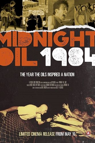 Midnight Oil: 1984 - Movie Poster Midnight Oil: 1984 - Movie Poster