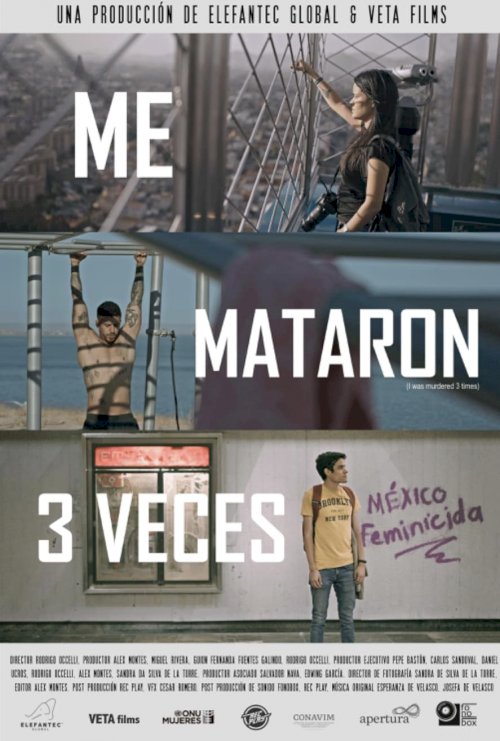 Me Mataron 3 Veces - Movie Poster Me Mataron 3 Veces - Movie Poster