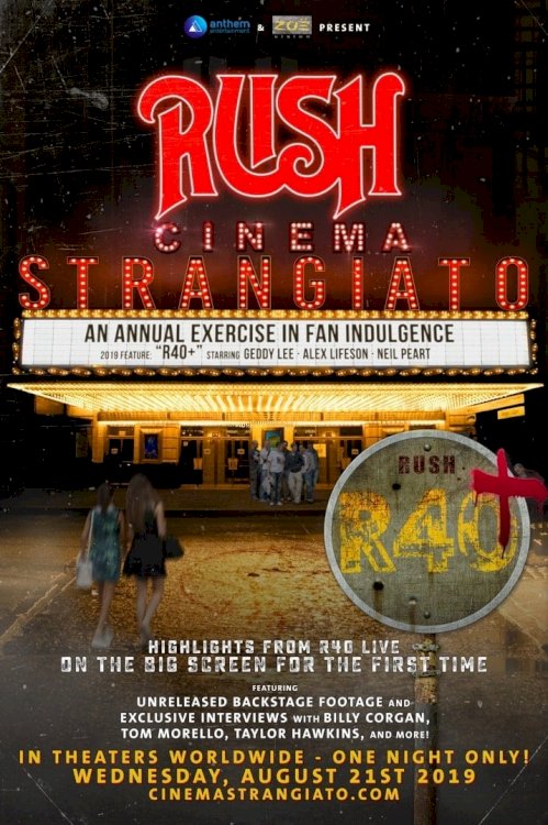 RUSH: Cinema Strangiato 2019 - Movie Poster RUSH: Cinema Strangiato 2019 - Movie Poster