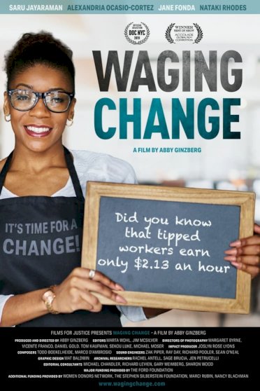 Waging Change - Movie Poster Waging Change - Movie Poster