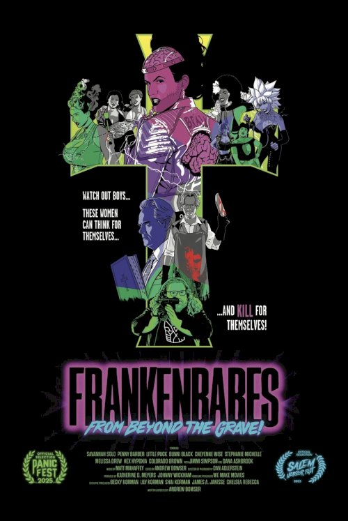 Frankenbabes From Beyond The Grave! - Movie Poster Frankenbabes From Beyond The Grave! - Movie Poster