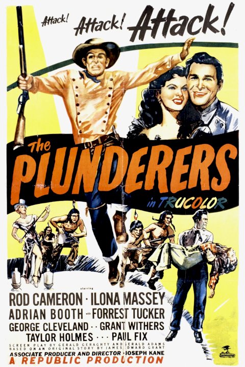 The Plunderers - Movie Poster The Plunderers - Movie Poster