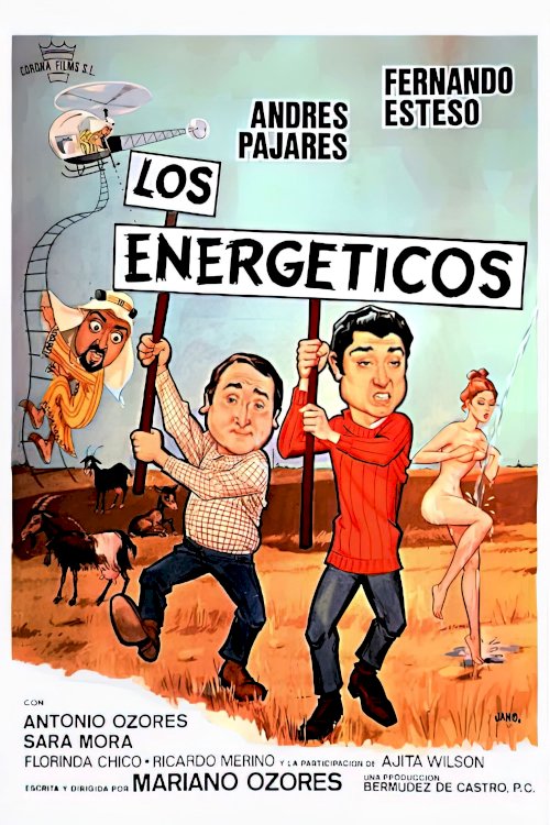 Los energéticos - Movie Poster Los energéticos - Movie Poster