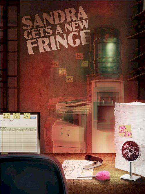 Sandra Gets A New Fringe - Movie Poster Sandra Gets A New Fringe - Movie Poster