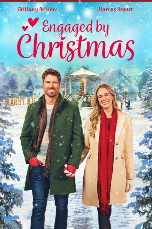 Engaged by Christmas - Movie Poster Engaged by Christmas - Movie Poster