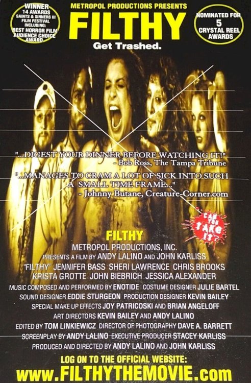 Filthy - Movie Poster Filthy - Movie Poster