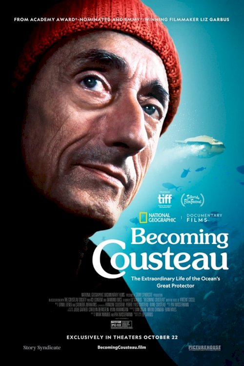 Becoming Cousteau - Movie Poster Becoming Cousteau - Movie Poster