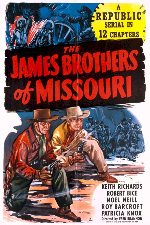 The James Brothers of Missouri - Movie Poster The James Brothers of Missouri - Movie Poster
