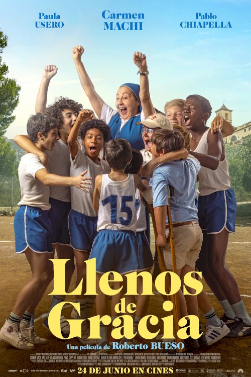 Llenos de gracia - Movie Poster Llenos de gracia - Movie Poster