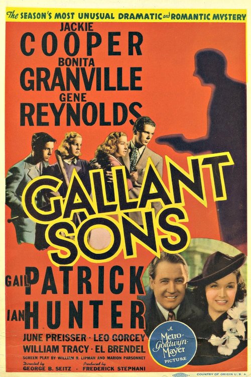 Gallant Sons - Movie Poster Gallant Sons - Movie Poster