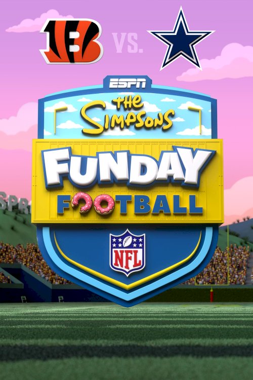 The Simpsons Funday Football - Movie Poster