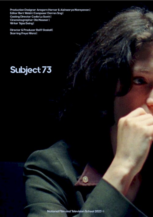 Subject 73 - Movie Poster