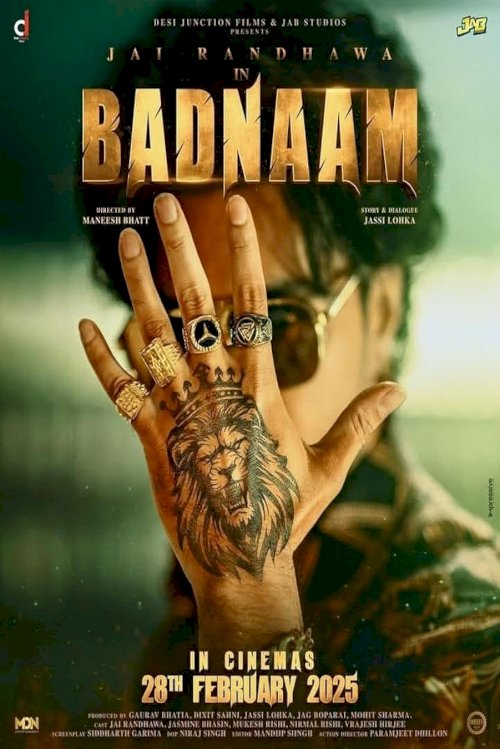 Badnaam - Movie Poster Badnaam - Movie Poster